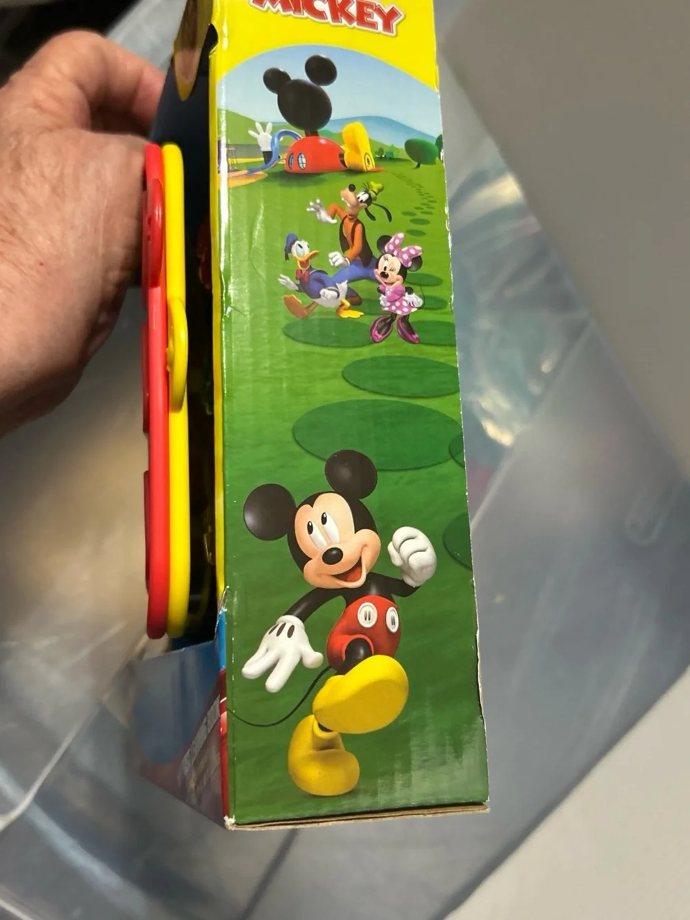 Disney Mickey My First Learning Book - Red, Yellow, Black